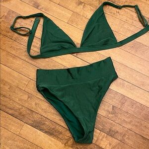 Aerie Green Bikini Set